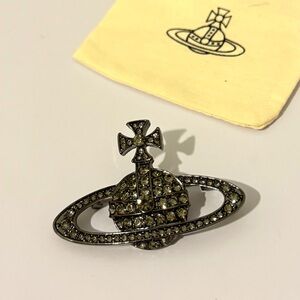 Vintage Vivienne Westwood Brooches Planet Brooch Pin Y2K